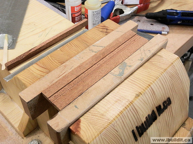 how to make a wooden utility knife for snap-off blades
